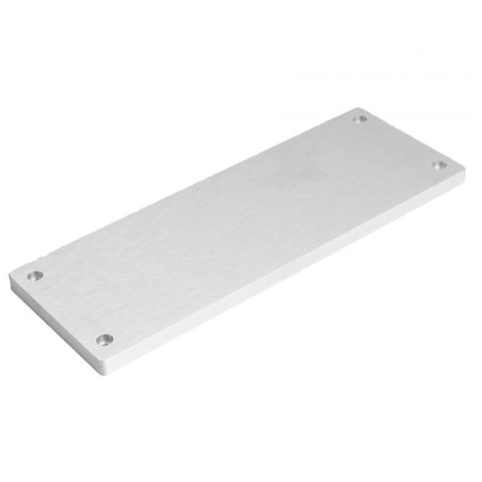 HIFI 2000 Façade Aluminium 10mm pour GX283-287-288 Argent