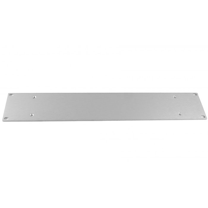 HIFI 2000 Façade Aluminium 4mm pour Boitier 2U Argent