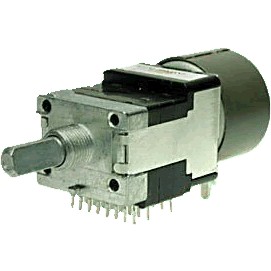 ALPS RK16812MG 2 Channels Motorized Potentiometer 10k