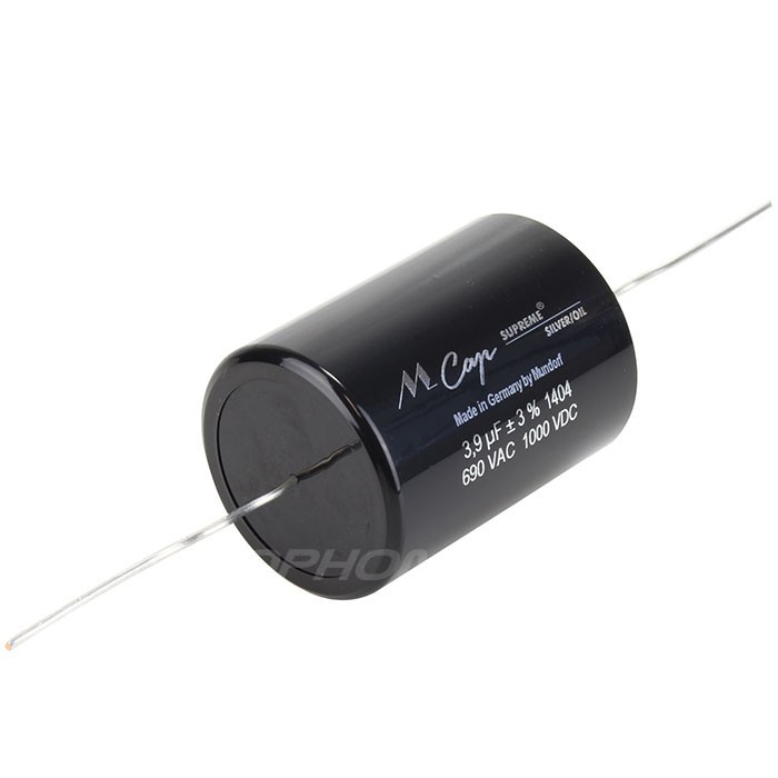 MUNDORF MCAP SUPREME SILVER OIL MKP Capacitor 1000V 0.1µF