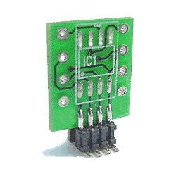Adaptateur pour AOP 8pin 2xSOIC vers 1xSOIC ou 1xDIP8 vers 1xSOI