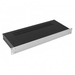 HIFI 2000 Slimline 1U Chassis 170mm - 4mm front Silver