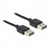 DELOCK EASY-USB Câble USB 2.0 reversible USB-A mâle vers USB-A mâle 2m