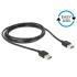 DELOCK EASY-USB 2.0 Cable USB-A male to USB-A male 2m