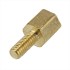Brass Spacers Male / Female M2.5x5 + 6mm (x10)