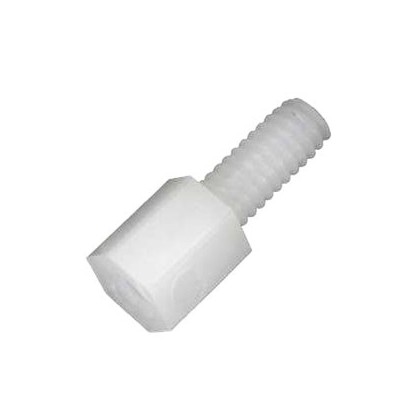 Entretoise M2.5 Nylon pas de vis 5mm (x10)