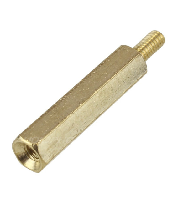 Entretoise En Laiton Non Filetée - Diamètre Extérieur 1", Intérieur 1 1/4", Longueur 1" - Neuf