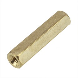 Standoff Spacers M2.5 Brass 20mm (x10)