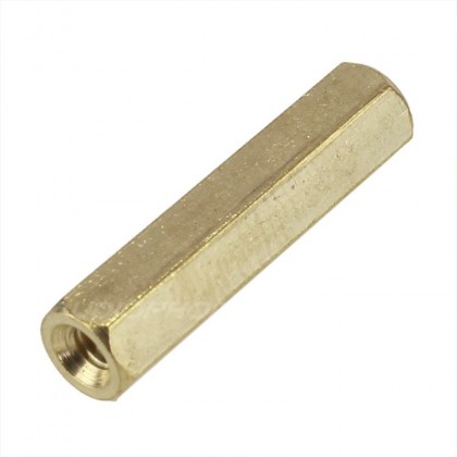 Standoff Spacers M2.5 Brass 20mm (x10)