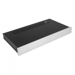 HIFI 2000 Boitier Slimline 1U 230mm - Facade 10mm Silver