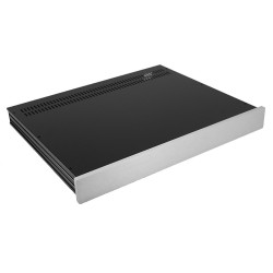 HIFI 2000 Boitier Slimline 1U 350mm - Facade 10mm Silver