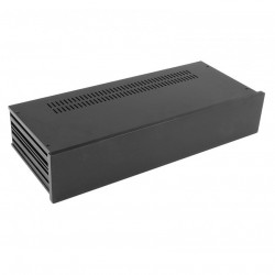 HIFI 2000 Boitier Slimline 2U 170mm - Facade 10mm Noir