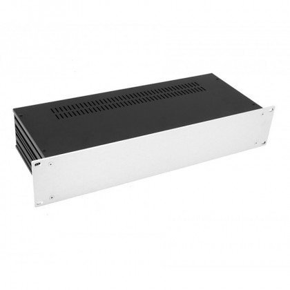 HIFI 2000 Slimline 2U Chassis 170mm - 4mm front Silver