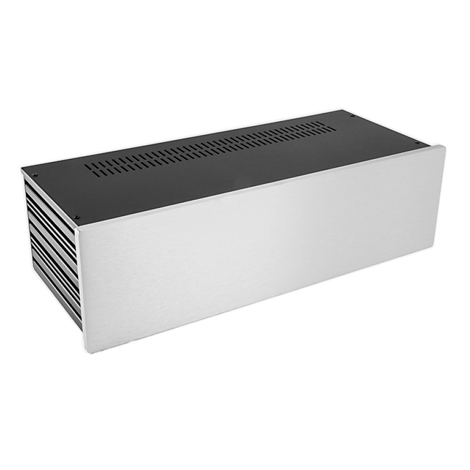 HIFI 2000 Boitier Slimline 3U 170mm - Facade 10mm Silver