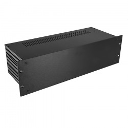 HIFI 2000 Boitier Slimline 3U 170mm - Facade 4mm Noir