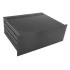 HIFI 2000 Boitier Slimline 4U 350mm - Facade 4mm Noir