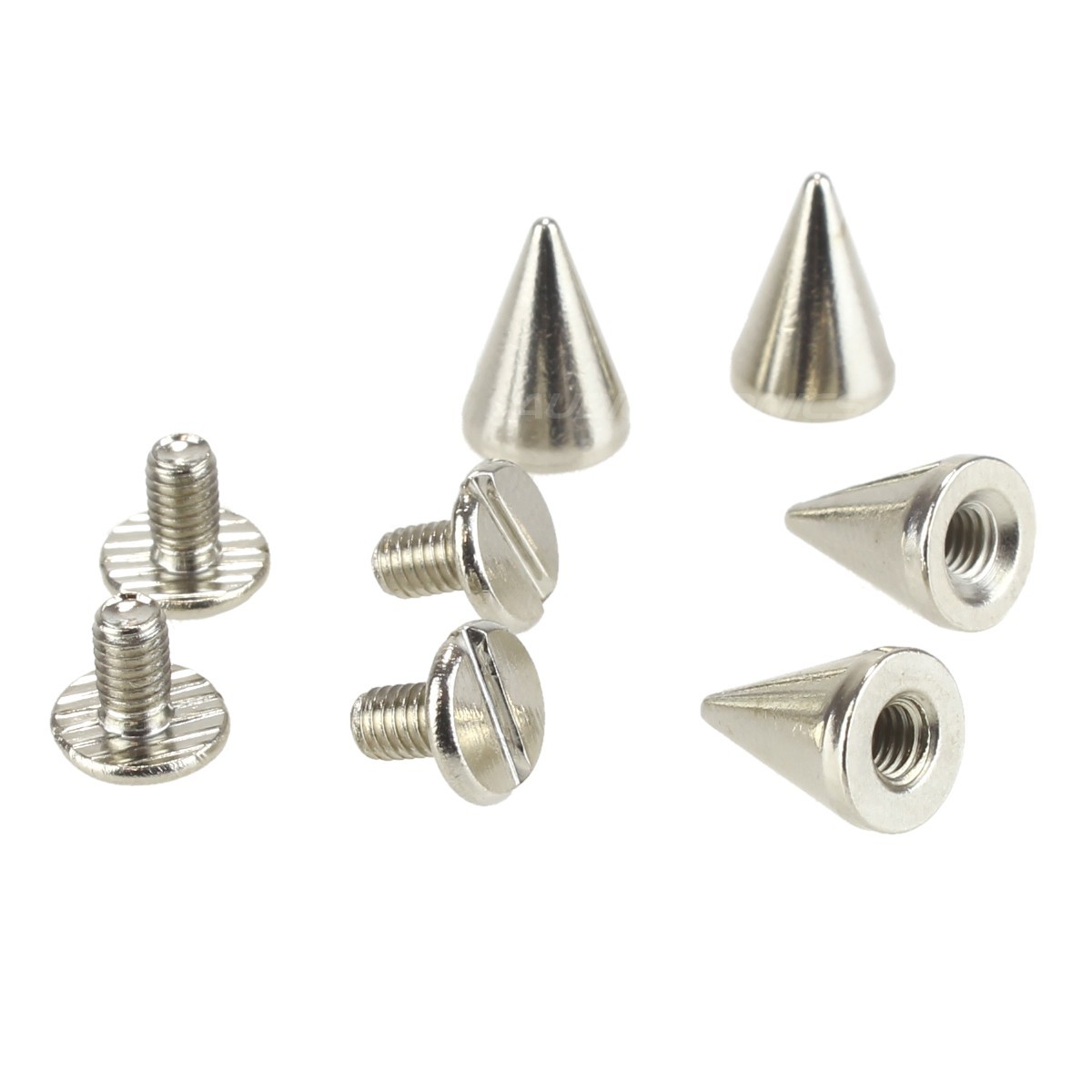 Pointes de Découplage M3x5mm Argent (Set x4)