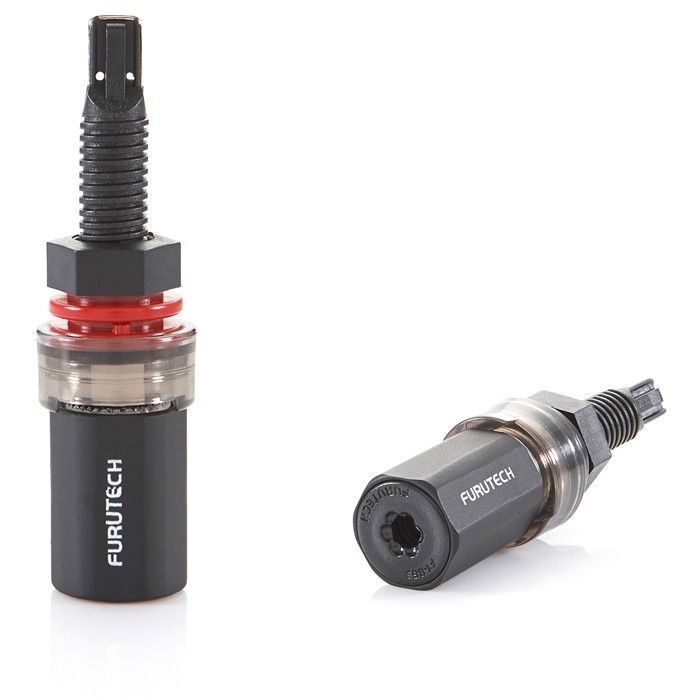 FURUTECH FT-865 (R) Rhodium plated isolated binding posts (Pair)
