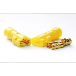 FURUTECH FT-210 Insulated Push-on Disconnet Gold plated OFC Copper (Set x10)