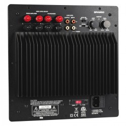 Dayton Audio SPA250 Subwoofer Amplifier plate 250W