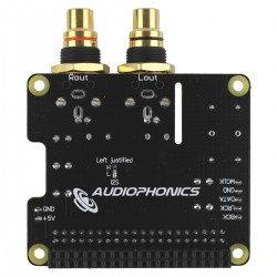 Audiophonics I-Sabre DAC ES9023 TCXO Raspberry Pi A+ B+ 2.0 / I2S