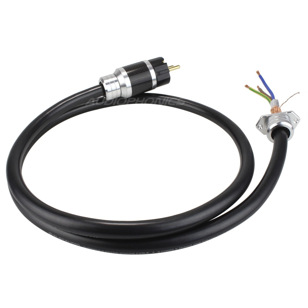 DIY Cable Kit Audiophonics DPC Direct Power cord cable 2m