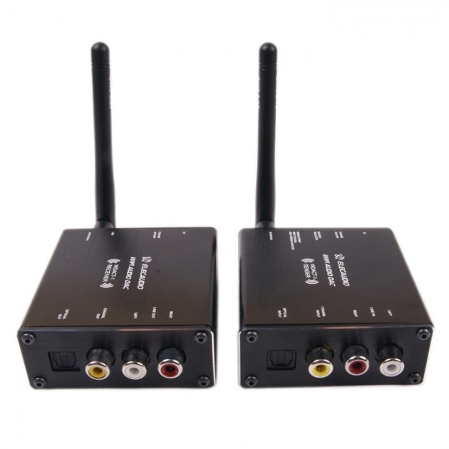 Audiophonics - ELECAUDIO WDACT-1 Transmetteur audio sans fil WiFi Numérique  / Analogique
