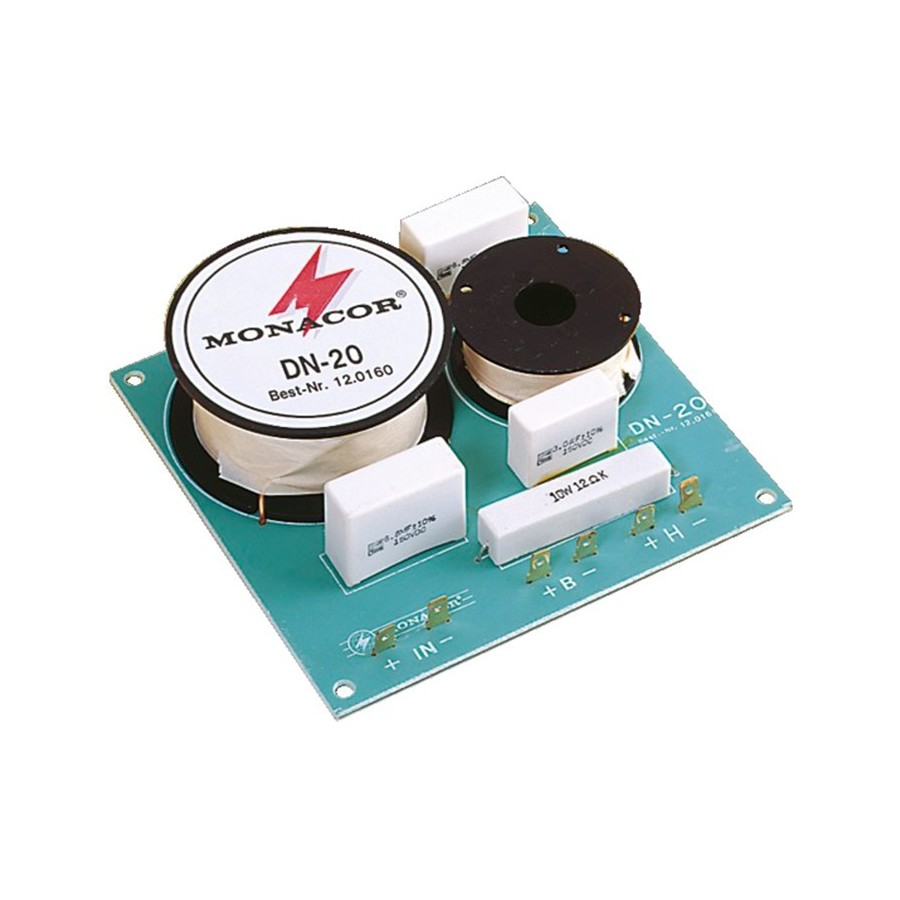 MONACOR DN20 2way speaker filter 8 ohms Audiophonics