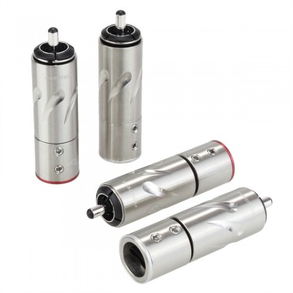 Furutech FT-111 Connecteurs RCA Rhodium Ø 10mm (Set x4)