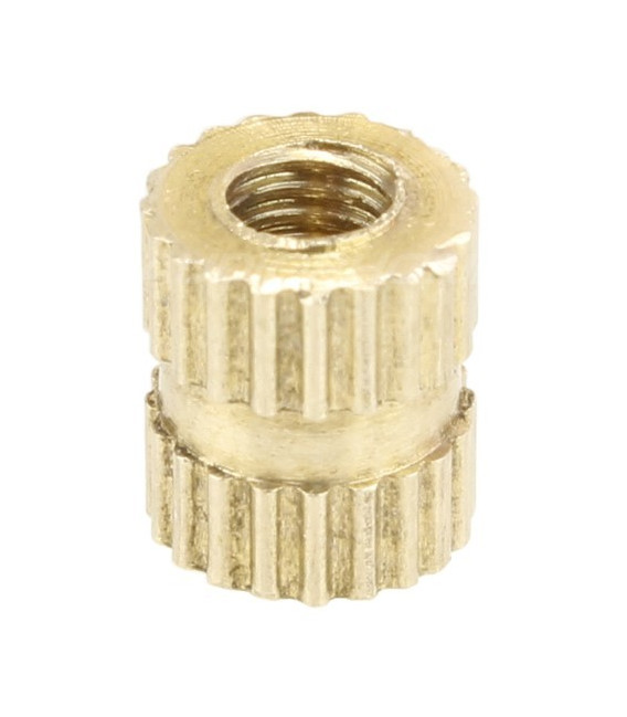 Wood Insert M3x6x5mm (Unit) - Audiophonics