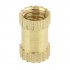 Insert en Laiton pour Bois Filetage M4x8x5mm (Unité)