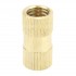 Insert en Laiton pour Bois Filetage M8x20x10mm (Unité)