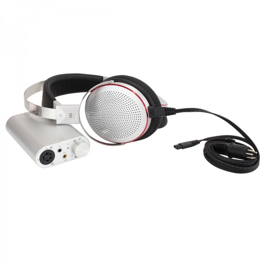 Audiophonics - KINGSOUND KS-H4 Electrostatic Headphone HiFi Silver
