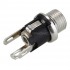 Short Female Jack DC 5.5/2.5mm Plug