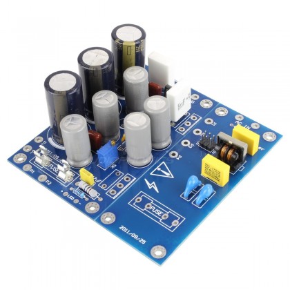 Linear Power Supply Board with Heatsinks 12V 6.25A 100W