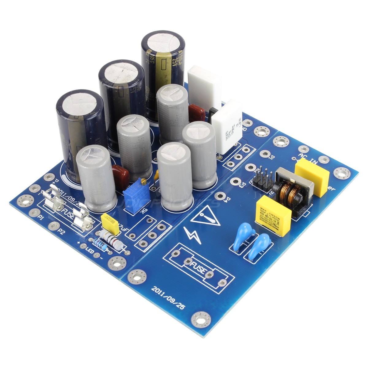 Linear Power Supply Board with Heatsinks 3- 16V 100W