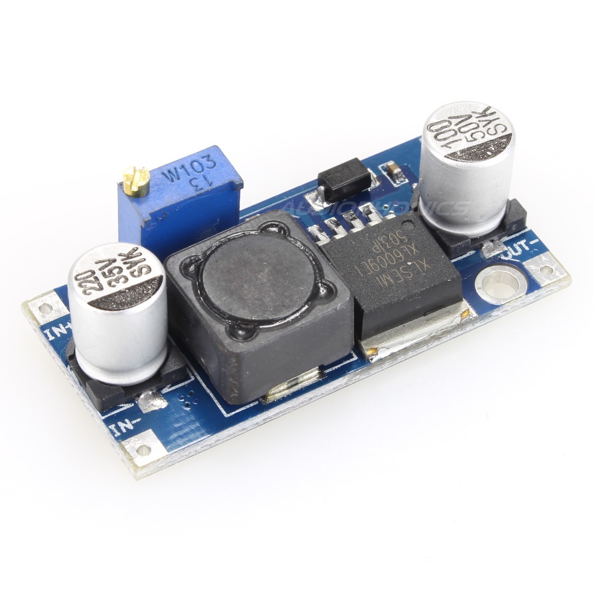 DC-DC Adjustable Step-up Power Converter Module 5.5V-35V 3A