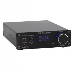 FX-AUDIO D802C Amplificateur FDA Bluetooth 3.0 Class D STA326 2x50W / 8 Ohm Noir