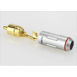 Furutech FP-162 Gold Connecteurs RCA Ø 7.2mm (Set x4)