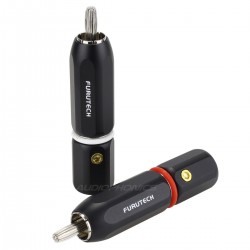 Furutech FP-120 Rhodium Connecteurs RCA Ø 9.2mm (La paire)