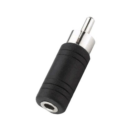 Adaptateur jack 3.5 femelle mono vers RCA mâle