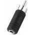 Adaptateur Jack 3.5mm femelle mono vers RCA mâle