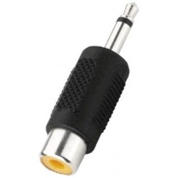 3.5mm male to RCA female plug adapter