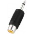 3.5mm male to RCA female plug adapter