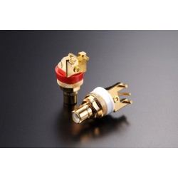 FURUTECH FP-908 (G) Cinch RCA Gold plated Pure Copper (Pair)