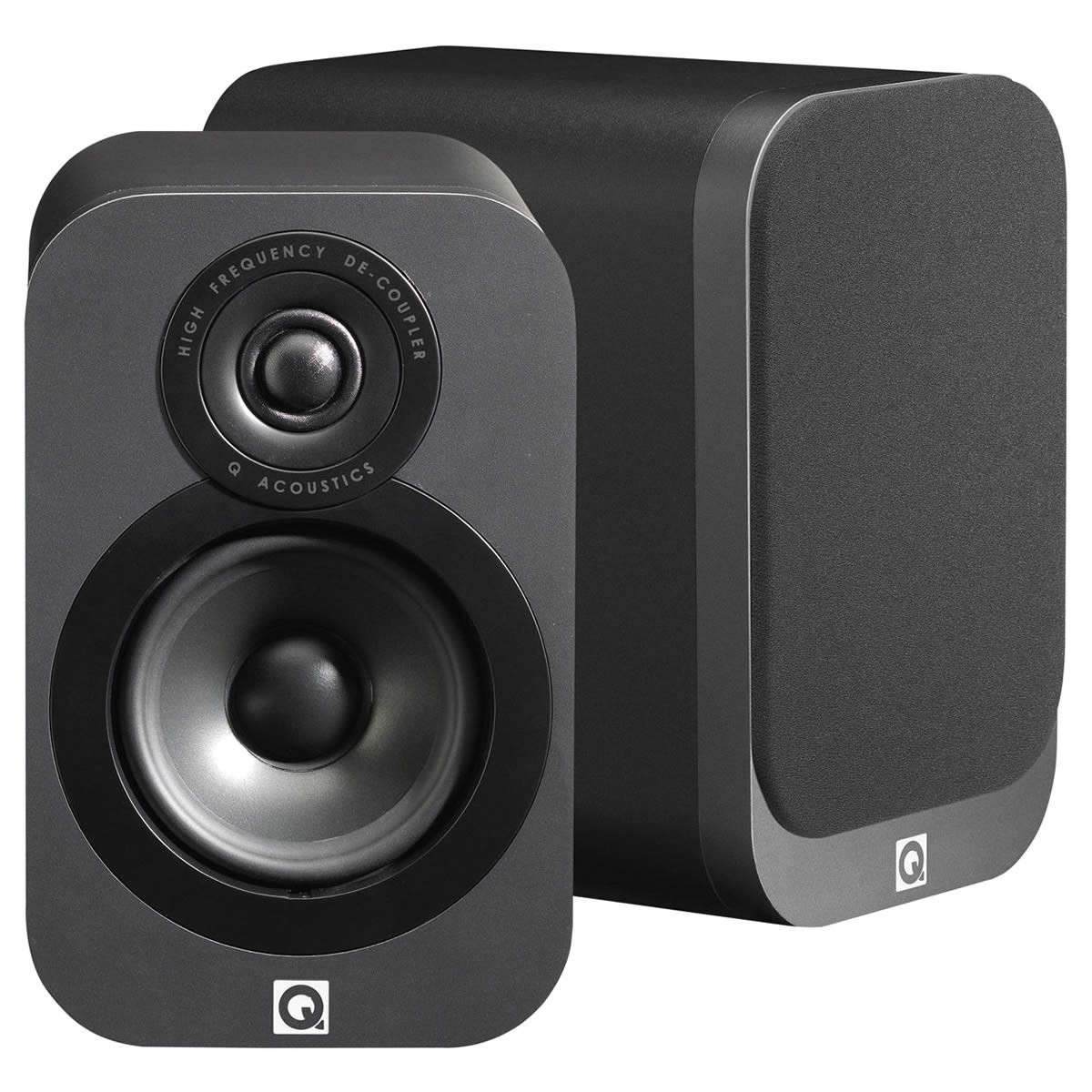 Q acoustics 3010 Bookshelf Speakers Graphite Black (pair)