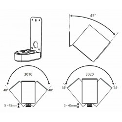 Q Acoustics 3000WB Support mural d'enceintes