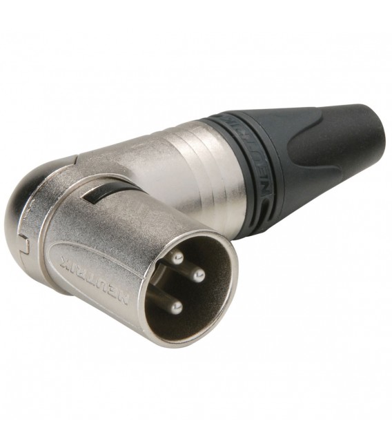 FICHE JACK MALE 6.35 STEREO COUDEE NEUTRIK NP3RX