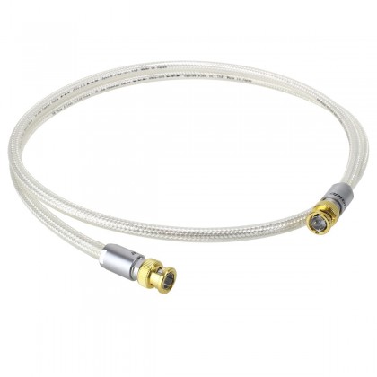 OYAIDE DB-510 Coaxial BNC Cable 75 Ohm Silver 1.3m (Unit)