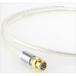 OYAIDE DB-510 Coaxial BNC Cable 75 Ohm Silver 1.3m (Unit)